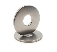 PRORAJE Rondelles métal INOX : M5x20 mm - ép. 1mm | Rondelle plate M5 x 20 mm (Ø 5x20 mm) | Acier inoxydable A2 (V2A / AISI 304) norme NFE 25514 LL | Pour Vis, Écrous, Boulons : LOT DE 10 Pcs