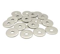 PRORAJE Rondelles métal M16 Inox Ø extérieur 50 mm | Rondelle plate extra large M16x50mm | Acier inoxydable A2 (V2A/304) norme NFE 25513 LL | Bois/Metal/Ecrous/Vis/etc : LOT DE 20 Pcs