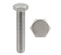 PRORAJE Vis INOX M4x25 mm Tête Hexagonale H Ø 4x25 mm, LOT DE 200 Pcs