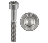 PRORAJE Vis M4x30 mm INOX A2 Tête Cylindrique Ø 4x30 mm, LOT DE 10 Pcs | CHC, Acier Inoxydable A2-70 (V2A/304), ISO 4762 / DIN 912, BTR, Pas de 0,7mm, M4x30mm, 4x30mm, M4 x 30, 4 x 30mm