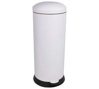 Prosper Poubelle de cuisine, Poubelle 30L, Poubelle à pédale, Fermeture silencieuse, Fabrication française, Seau intérieur amovible avec double anse, BOHEME