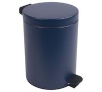 Prosper Poubelle de salle de bains, Poubelle 5L, Poubelle à pédale, Fabrication française, Seau intérieur amovible avec anse, Large pédale RETRO