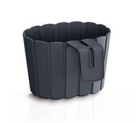 Prosperplast Boardee Hook 1,4L., Pot de fleurs pour balcon Anthracite 144x212x130 mm