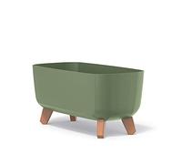 Prosperplast Gracia Case Pot de Fleurs rectangulaire - 19,5 x 39 x 18,7 cm - pour l'intérieur et l'extérieur - Résistant aux intempéries - avec abnehmba