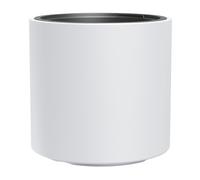 Pot de Fleurs HEOS Blanc avec pot de fleurs Rond 29,8 x 29,8 x 29 cm