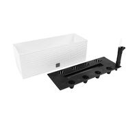 Prosperplast Jardinera - 17L Autorriego Blanc