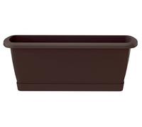 Prosperplast Jardinière avec Support RESPANA Set 49x18x14 cm - Brun