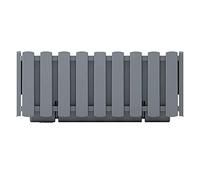Prosperplast Jardinière de balcon Boardee 58x18x16 cm - Gris de pierre