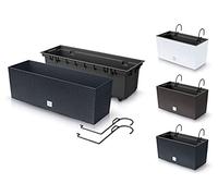 Prosperplast Jardinière de balcon RATO CASE 58x18x19 cm - Anthracite