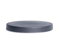 Prosperplast plateau mobile rond en plastique avec 4 roues 29,2 x 29,2 x 4 cm en couleur anthracite