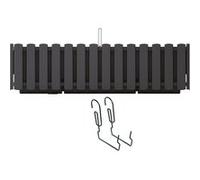 Prosperplast Pot de fleurs 58cm anthracite avec suspension crochet Boardee Fencycase G