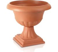 Prosperplast Pot de fleurs bas ATENA en terre cuite 45,5cm + LEG