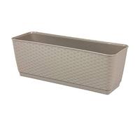 Prosperplast Pot de fleurs RATOLLA 12L, 49x17x17 cm - Mocca