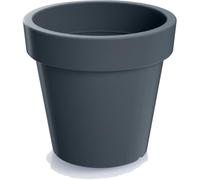 Prosperplast Pot de fleurs rond en plastique Anthracite 58,2 x 52,3 cm | Pot de fleurs, convient pour l'intérieur et l'extérieur, résistant aux UV, au gel