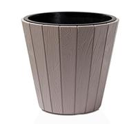 Prosperplast Pot Rond Woode - Ø 488 Mm - Marron Moka Marron
