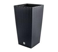 Prosperplast Pot de fleurs Rato Square DRTS265-S433 avec insert 26,6 L 26,5x26,5x50 cm anthracite