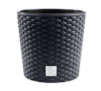 Prosperplast Pot rond Rato – 15 L Ø30×27 cm – Anthracite