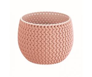 Prosperplast SPLOFY Bowl Basic pot de fleurs, 18 cm, 1,4 l, peche, DKSP180N-488U