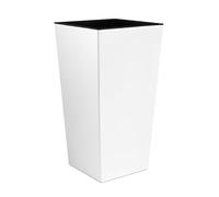 Prosperplast Urbi grand pot de 91,5 litres, plastique, 40 x 40 x 75 cm blanc.