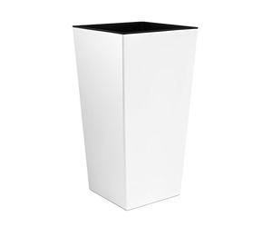 Prosperplast Urbi grand pot de 91,5 litres, plastique, 40 x 40 x 75 cm blanc.