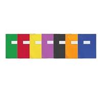 Prot?ge-cahier, elba elba 64271179 elba prot?ge-cahier school life, 240 x 320 mm, orange avec porte-tiquette et tiquette insr G