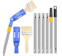 prota Rallonge de Pinceau Peinture Pinceau Multi Angle, Extension de Pinceau Télescopique, Poteau d'Extension pour Rouleau de Peinture pour Peinture Murale Peindre Des Plafonds Hauts (Beu)