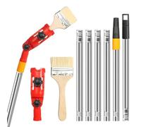 prota Rallonge de Pinceau Peinture Pinceau Multi Angle, Extension de Pinceau Télescopique, Poteau d'Extension pour Rouleau de Peinture pour Peinture Murale Peindre Des Plafonds Hauts