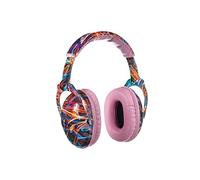 PROTEAR enfants SNR 28db protection contre le bruit protection auditive boucles d'oreilles de sécurité, protection auditive réglable pour les enfants (feux d'artifice noirs)