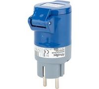 Protec - Adaptateur femelle CEE P17 vers mâle - caravane, camping cars