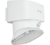 ProTec Applique murale solaire LED + détecteur mouvement IP54 blanc