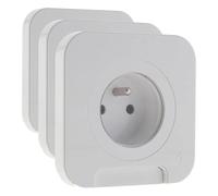 ProTec Prise étanche Cover IP44 16A - Blanc (Lot de 3)