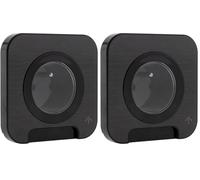 ProTec - Prise étanche Cover IP44 16A - métal brossé Noir (Lot de 2)