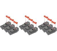 PROTECT EXPERT 3 Tapettes Plastiques À Souris - Facile À Installer - Piégeage Rapide & Précis - Armement Facile - Réutilisable SOUTRAP3