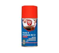 PROTECT EXPERT Aérosol Anti Punaises De Lit & Anti Puces - Foudroyant - 150ml - Diffusion Automatique - Traite 100m3 - Efficace Contre Les Infestations PUPA150N