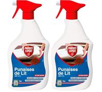 PROTECT EXPERT Anti Punaises De Lits & Acariens - Elimine les punaises de lit Larves et Adultes - Prêt à l'emploi 1L - Efficacité Longue Duré Matelas,canapés, draps... - Ne tâche Pas - PUPAL1