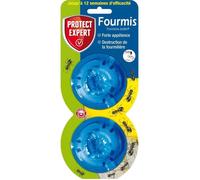 PROTECT EXPERT FBOIT2N Anti-Fourmis Boites appats, 2 x 2Gr