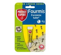 PROTECT EXPERT Gêl Anti-Fourmis & Fourmilières - Tubes Appâts Concentré - 4g - Prêt-à-l'emploi - Action 12 Semaines - Intérieur & Abords De La Maison - Effets Visibles Dès La Première Semaine FTUB1N
