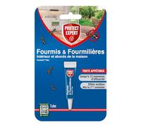 PROTECT EXPERT Gêl Anti-Fourmis & Fourmilières - Tubes Appâts Concentré - 4g - Prêt-à-l'emploi - Action 12 Semaines - Intérieur & Abords De La Maison - Effets Visibles Dès La Première Semaine FTUB1N
