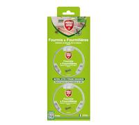 Protect Expert Lot de 2 boîtes appâts anti-fourmis BOITNAT2 2x10 g principe actif microbien