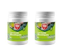 PROTECT EXPERT Lot de 2 Larvicides Moustiques - 2x100g - Lutte contre le développement des larves de Moustiques - Protection Longue Durée - Efficace Contre Le Moustique Tigre LVGRA100NX2