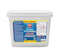 PROTECT EXPERT Poudre Anti-Fourmis Insecticide 5Kg Grand Format Économique - 20x Plus Grand - Action Choc Longue Durée - Extérieur Intérieur Jardin Terrasse Maison FOURPOUD5000