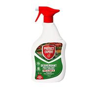 PROTECT EXPERT Pulvérisateur Désherbant Polyvalent - 750ml - 7,5m² | Prêt À L'Emploi - Effets Visibles En 2h - Puissant Rapide Efficace - Jardin Allées Terrasses - PROHERBIOPAL750N