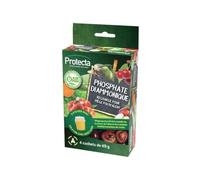 Protecta® Attractif phosphate diammonique 4x40 g pour mouches des fruits | Attire les mouches de la cerise, de l'olive et méditerranéennes. Utilisable en agriculture biologique, sans insecticide.