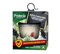 Boîte à mouches écologique avec 3 appâts