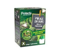 Protecta® Piège Pyrale du Buis - 1 piège + 1 phéromone Ginko Buxus - Anti-pyrale Efficace - Couvre 100 m² - Phéromone Haute Performance pour Toute la Saison- Utilisable en Agriculture Biologique