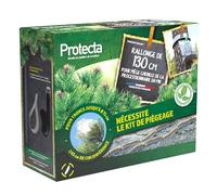 Protecta® Rallonge pour Piège à Chenilles Processionnaires du Pin - 130 cm Système Double Mousse - Compatible Procerex Collier - Réutilisable - Sans Insecticide