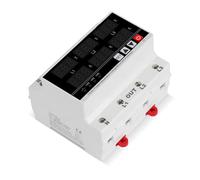 Protecteur automatique de surintensité de surtension Rails Din triphasés Voltmètre Ampèremètre Moniteurs de consommation d ' électricité Compteur de puissance Protecteur de sous-tension Ampèremètre à
