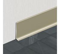 Protecteur d'angle mural, Garniture de plinthe en aluminium 6 cm x 1 m multicolore paquet 5 à 20 pièces