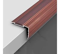 Protecteur de bord d'escalier en aluminium étanche for intérieur, bande décorative antidérapante, solution de sécurité durable et élégante