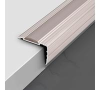 Protecteur de bord d'escalier en aluminium étanche for intérieur, bande décorative antidérapante, solution de sécurité durable et élégante